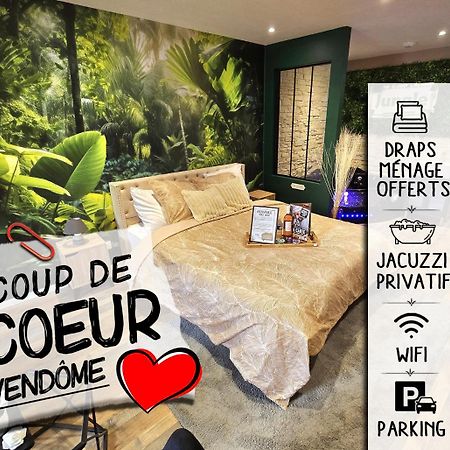 Appartement Chambre Cosy - Jacuzzi - Little Room Vendome Exterior photo